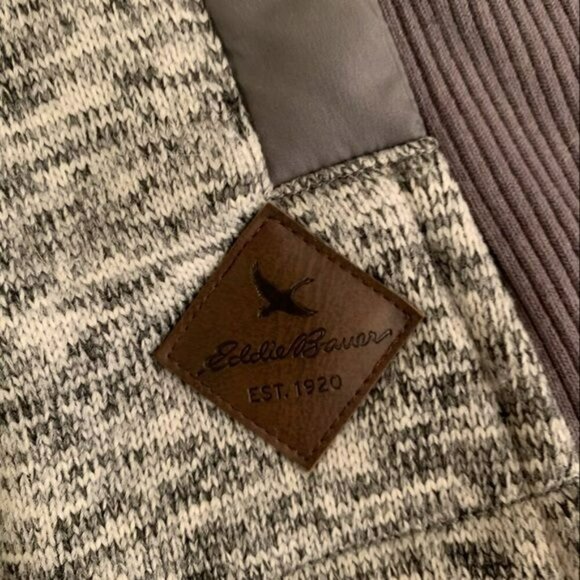 Eddie Bauer women’s knit front and back coat small - Picture 8 of 9